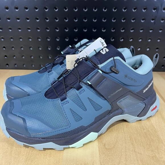 Salomon X Ultra 4 W Blue Sneakers - Picture 4 of 6